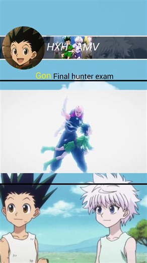 🍀 Gon final hunter exam 🔥|| #hunterxhunter #anime #shorts