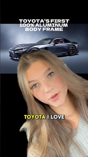 TOYOTA Reveals their FIRST 100% Aluminum Body Frame in the GR GT / GT3 CARS!! || #motorsports #gt3