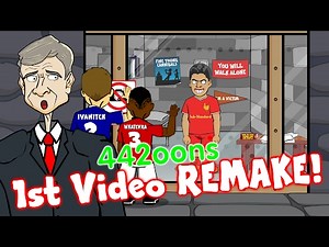 1st VIDEO REMAKE! Suarez meets Wenger: £40m+£1! (442oons 1 million subscriber special SUAREZ BITE)