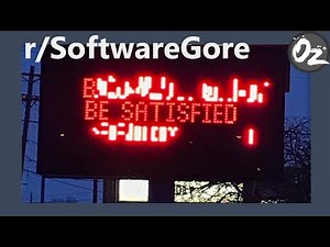 r/SoftwareGore | Tech Oopsies | episode 1