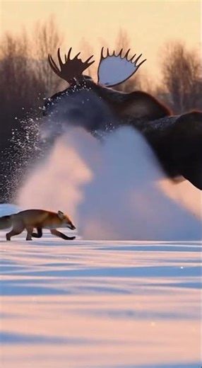 Musk Ox vs Arctic Fox — Frost Field Disrupt