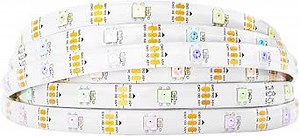 BTF-LIGHTING WS2812B IC RGB 5050SMD Pure Gold Individual Addressable LED Strip 16.4FT 150LED 30Pixel/m Flexible Full Color IP65 DC5V for DIY Chasing Color Project(No Adapter or Controller)