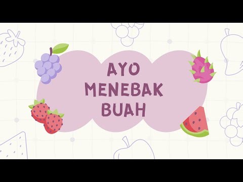 Guess the Fruit | Learning Fruit Names for Kindergarten Kids