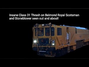 Insane Class 31 thrash on the Strathspey Railway and a Stoneblower! 03/04/25