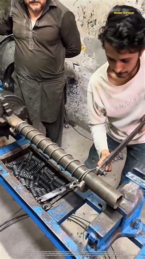 ​Manual spring manufacturing operation