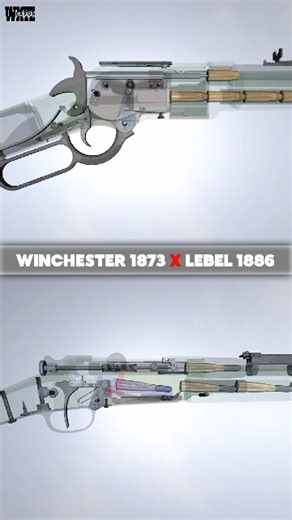 Rifle : Winchester M1873 x Lebel 1886