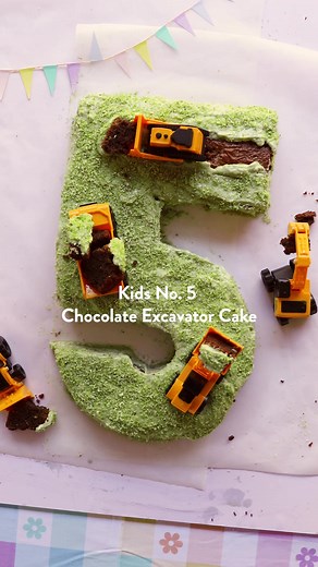 2.2K views | Chocolate Excavator Cake ‍♂️ Dig in! A tasty adventure...