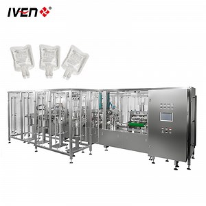 [Hot Item] Pharmaceutical Soft Bag IV Infusion/Normal Saline/ Ivf/ IV Infusion Forming Filling and Sealing Production Line