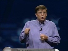 PDC 2001 のビル ゲートとのキーノート