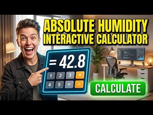 Absolute Humidity Calculator — How to Use It | Engineering Tool