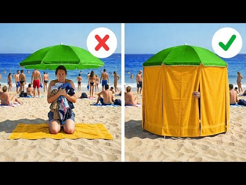 🌴 Geniale Strandtricks für unvergessliche Sommertage! ☀️