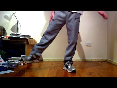 Shuffling Tutorial - How to do Robot Dance from Party Rock Anthem (Spongebob)