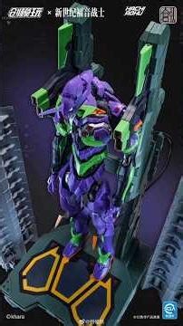 Tron Model Kit + Diecast Frame Eva01 test type [Rebuild of Evangelion] #shorts #modelkit #evangelion