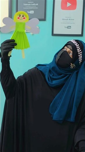 Paper Doll Making For kids / Paper Craft idea #ytshorts #kidschannel #kidscraft #viralshort