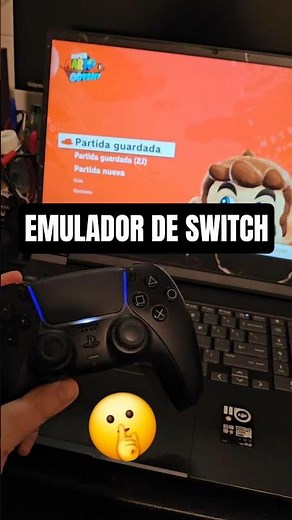 Emulador de nintendo Switch, compatible con mando de PS5 #gaming #switch