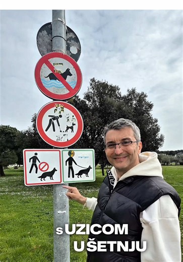 Gdje i znakovi imaju svoj… poseban smisao 😂 “Cucak ne smije u vodu do koljena” 🤣 “Hokej s psećim izmetom” 🏒💩 Ajmo sad iskreno – što VI zapravo vidite na ovim znakovima? 😂 @Kljajic official @Stijena.info Pišite svoje interpretacije u komentare… (krivi odgovor ne postoji 🤣👇) #kljajiczg #zgkljajic #topzgun #znakovi #cucak