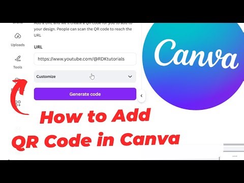 How to Add QR Code in Canva (Scannable Code)
