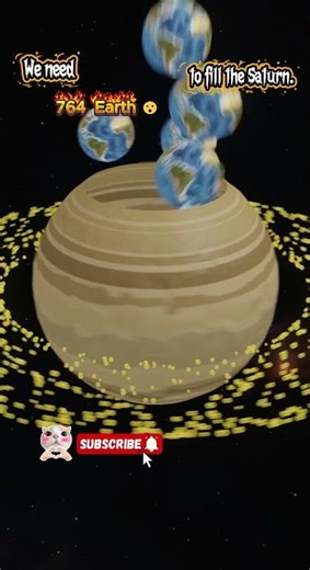 You Won't Believe How Many Earths Fit Inside Saturn!