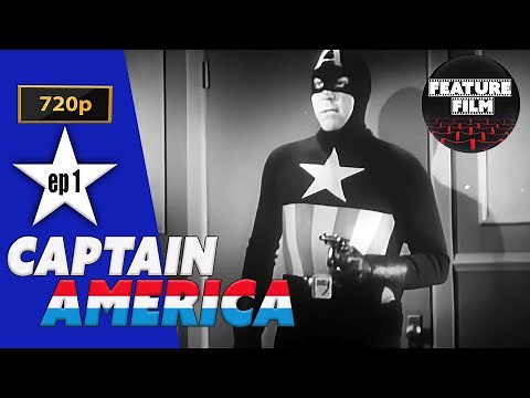 CAPTAIN AMERICA SERIAL Chapter 1 | 720p SUPERHERO movie | CLASSIC MOVIES | Marvel Comics character