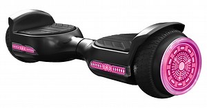 Voyager Hoverbeats Pink Hoverboard with Bluetooth Speaker and Light-up Wheels for Kids