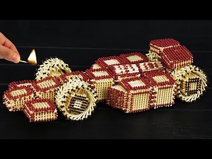 How to Build F1 Car Model from Matchsticks Without Glue