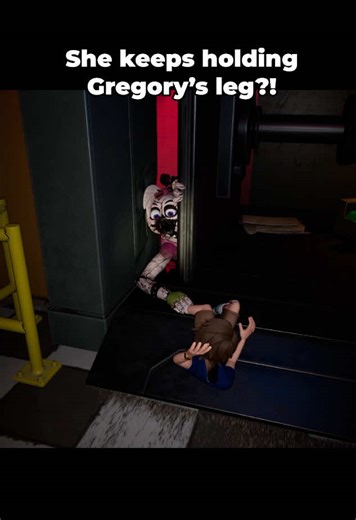 Glamrock Chicas Death In Slow Motion #fnaf #fivenightsatfreddys #glamrockchica #securitybreach #fnafsb