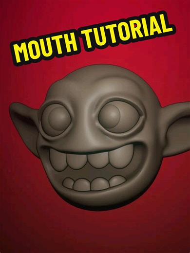 Replying to @daisysdiamondcreaHope this helps 👀 How to sculpt a mouth in Nomad Sculpt on iPad 👄✨ 3D sculpting tutorial covering lips, mouth anatomy, character design and detailing for beginners. Quick workflow for better looking faces—save this for later! #NomadSculpt #NomadSculptTutorial #3DTutorial #3DArt #CharacterDesign