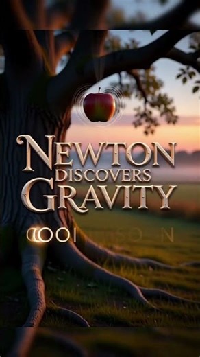 How Newton Discovered Gravity 🍎 | Science History (Coming Soon) #shorts