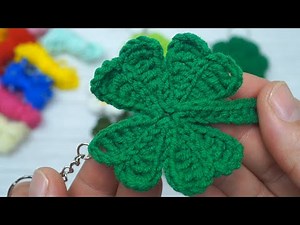 Crochet for Beginners: 4 Beautiful and Simple Keychain Designs | Easy Tutorial