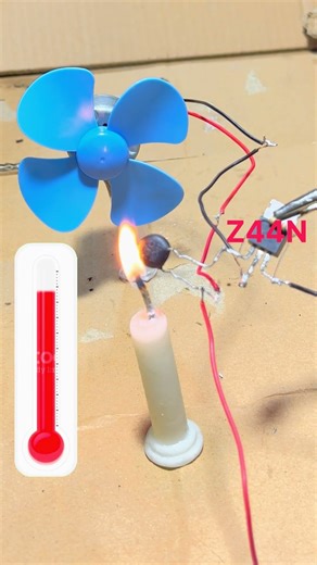 Heat Sensor circuit #circuit #experiment #scienceexperiment