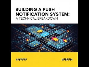 Building a Push Notification System: A Technical Breakdown – Architecture, Code & Best Practices