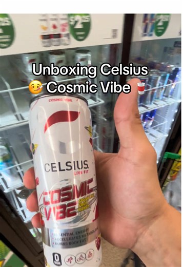 Unboxing Cosmic Vibe Celsius Drink