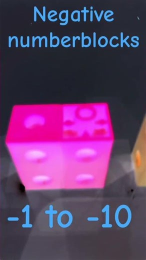 negative numberblocks