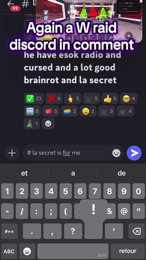Best discord for ever discord in comment #script #raid #sabraid #stealabrainrot #stealabrainrotraidservers