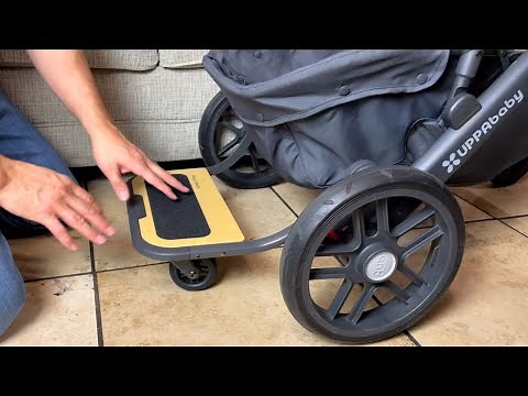 Uppababy VISTA PiggyBack Ride-Along Board Install & Review