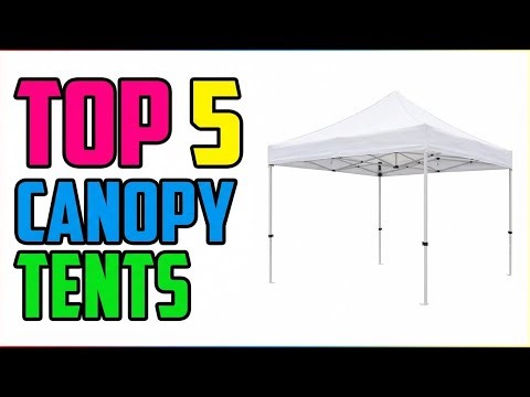 TOP 5 Best Canopy Tents 2026