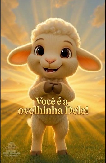 A Ovelhinha chegou! 🐑 Jesus te ama muito! #cordeirinhodejesus #históriasbíblicasparacrianças