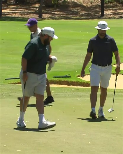 When it counts, Andrew Johnston drains it for the leaderboard switch up ⚡️ #WebexPlayerSeries | Challenger PGA Tour of Australasia