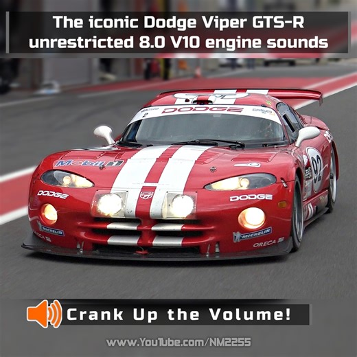 161K views · 8.4K reactions | The legendary Chrysler/Dodge Viper GTS-R that raced in GT1 and GT2 back in the early 2000s  | NM2255 | Facebook