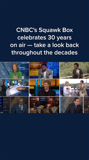 This week, CNBC's Squawk Box celebrated 30 years on air! Take a look back at the show throughout the years. | CNBC