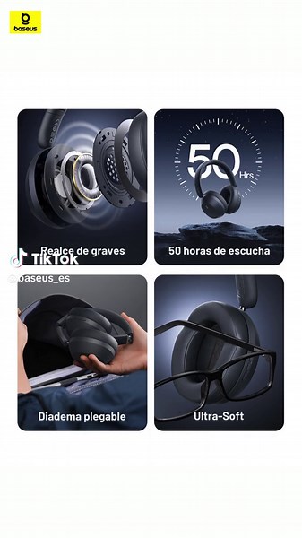 Baseus Bass 35 Max: Auriculares con Mejoras de Graves