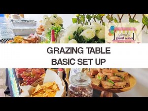 GRAZING TABLE BASIC SET UP