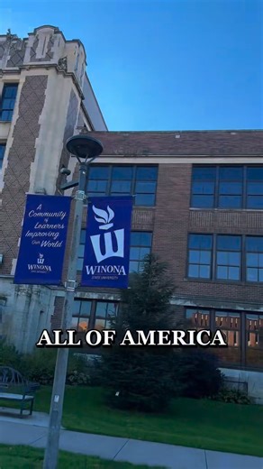 140K views · 1.6K reactions | What a happy Homecoming weekend at Winona State University! Featuring the best fall views, food & our own bachelor alum & WSU all american player, Andrew Spencer! Roll. The. Tape. | Visit Winona | Facebook