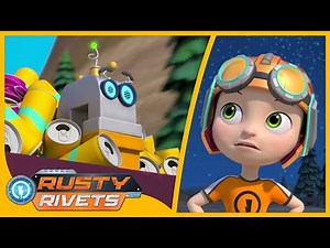 Crush in the Woods / Liam Loses his Toy & MORE 🌲🐧 | Rusty Rivets Episodes | Cartoons for Kids