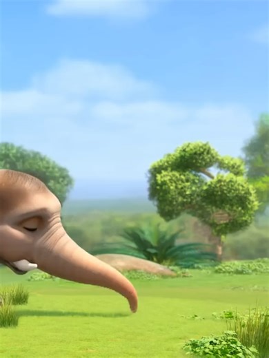 a baby elephant riding a baby #babyplaying #babyelephant #playing #for #elephant