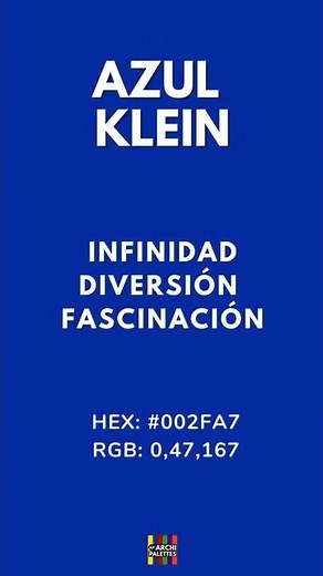 10 AZULES FAMOSOS y su SIGNIFICADO | Psicología del color