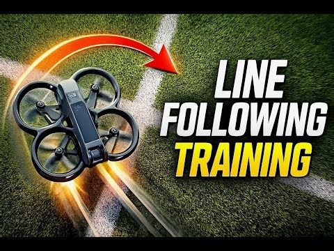Avata 2 Line Following Training — Precision Line Tracking