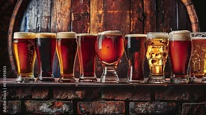 Explore the world of beer, from refreshing lagers to complex ales, each brewed with unique flavors and rich histories