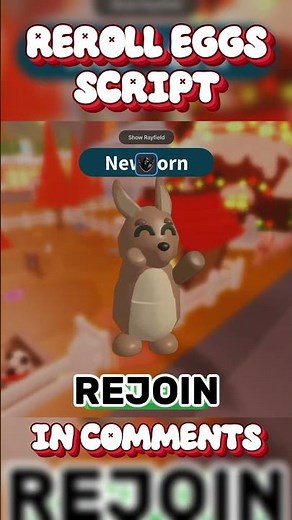 REROLL EGS SCRIPT ADOPT ME | TRADABLE PETS | PASTEBIN HACK ANDROID AND PC