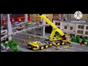 Lego City 2005 Mobile Crane with road Commercial